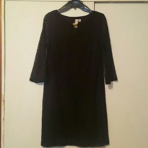 Black Lace Dress by EMMA & MICHELE